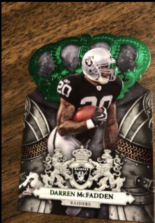 Darren McFadden #71 Football Cards 2010 Panini Crown Royale