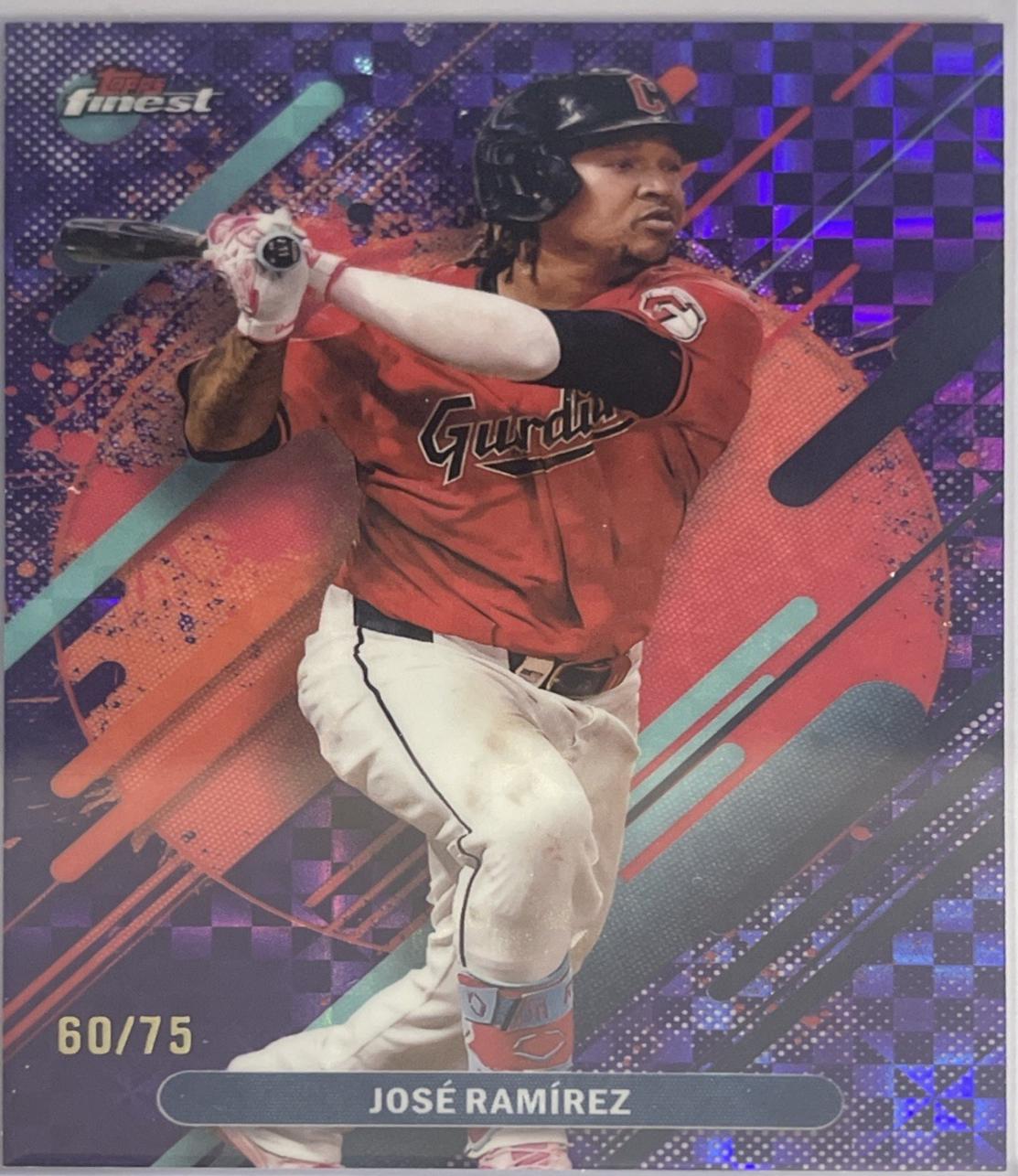 Jose Ramirez [Purple Checkerboard Refractor] #218