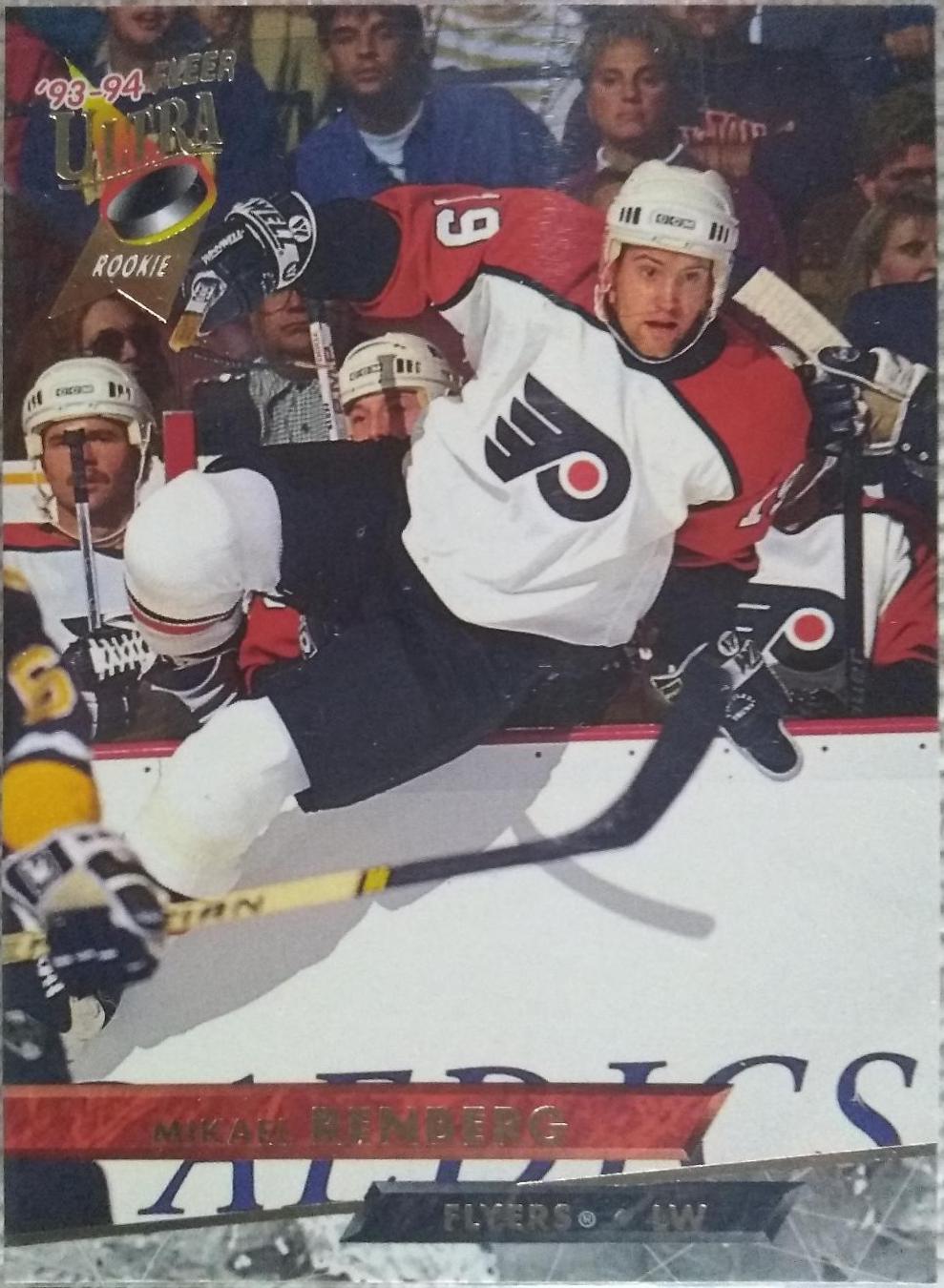 Mikael Renberg #391 Hockey Cards 1993 Ultra