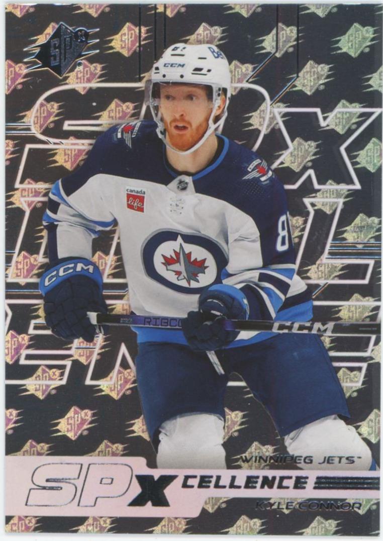Kyle Connor #XC-KC Hockey Cards 2024 SPx SPxCellence