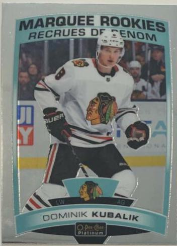 Dominik Kubalik #186 2019-20 O-Pee-Chee Platinum Hockey
