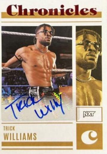 Trick Williams #9 Wrestling Cards 2023 Panini Chronicles WWE Signature