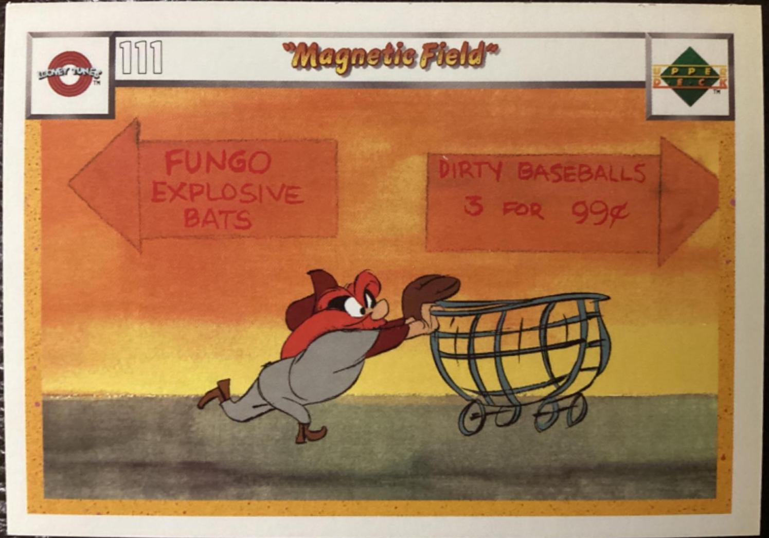 Magnetic Field #111/126 Baseball Cards 1990 Upper Deck Comic Ball