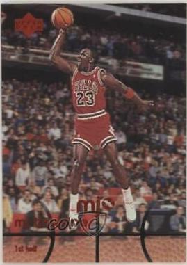 Michael Jordan #8 Basketball Cards 1998 Upper Deck Mjx