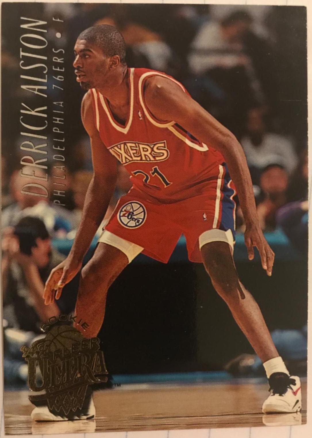 Derrick Alston #249 Basketball Cards 1994 Ultra