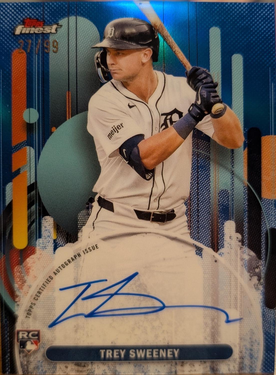 Trey Sweeney [Blue Refractor] #FA-TSW