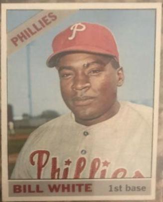 Bill White #397 1966 Topps Baseball