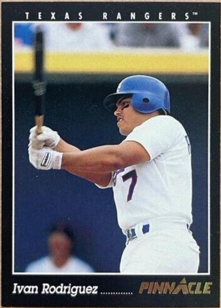 Ivan Rodriguez #21 Baseball Cards 1993 Pinnacle