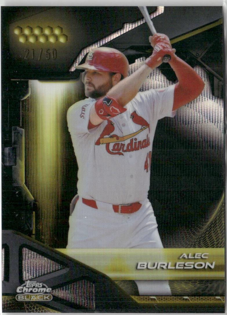 Alec Burleson [Gold Wave Refractor] #96