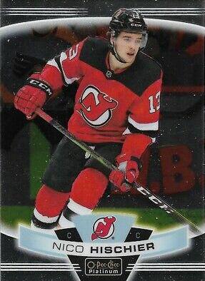 Nico Hischier #143 2019-20 O-Pee-Chee Platinum Hockey
