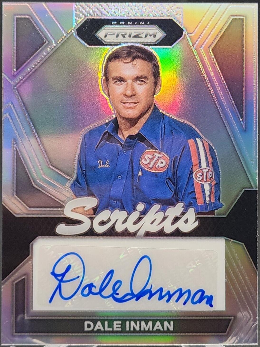 Dale Inman #8 Racing Cards 2024 Panini Prizm NASCAR Scripts