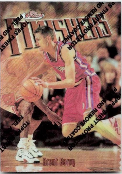 Brent Barry #41 1997-98 Finest Basketball