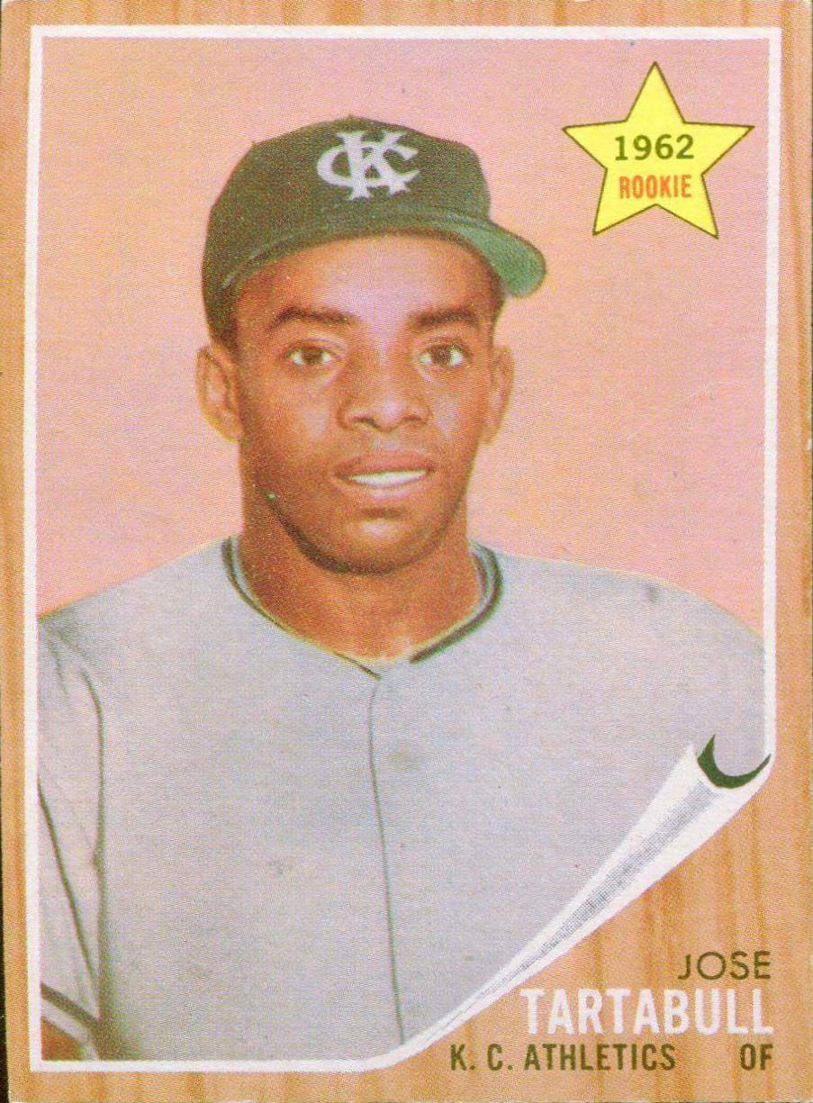 Jose Tartabull #451 Baseball Cards 1962 Topps