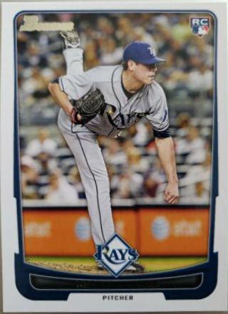 Matt Moore #211 Baseball Cards 2012 Bowman