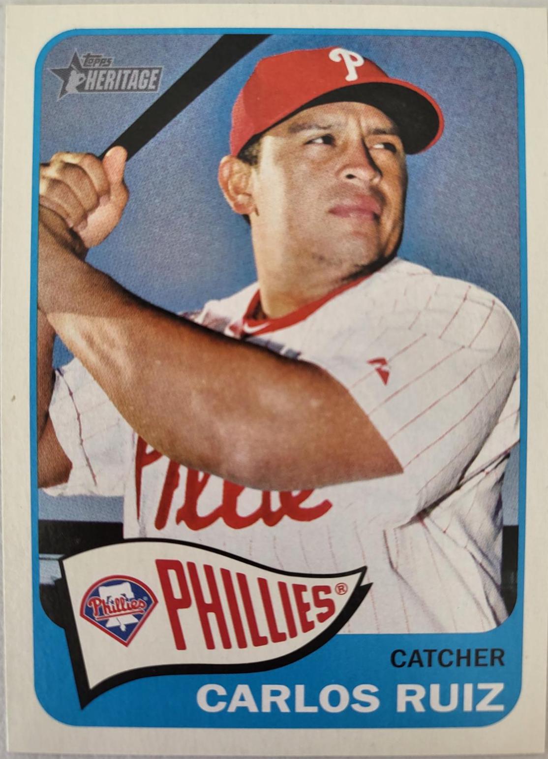 Carlos Ruiz #16 Baseball Cards 2014 Topps Heritage