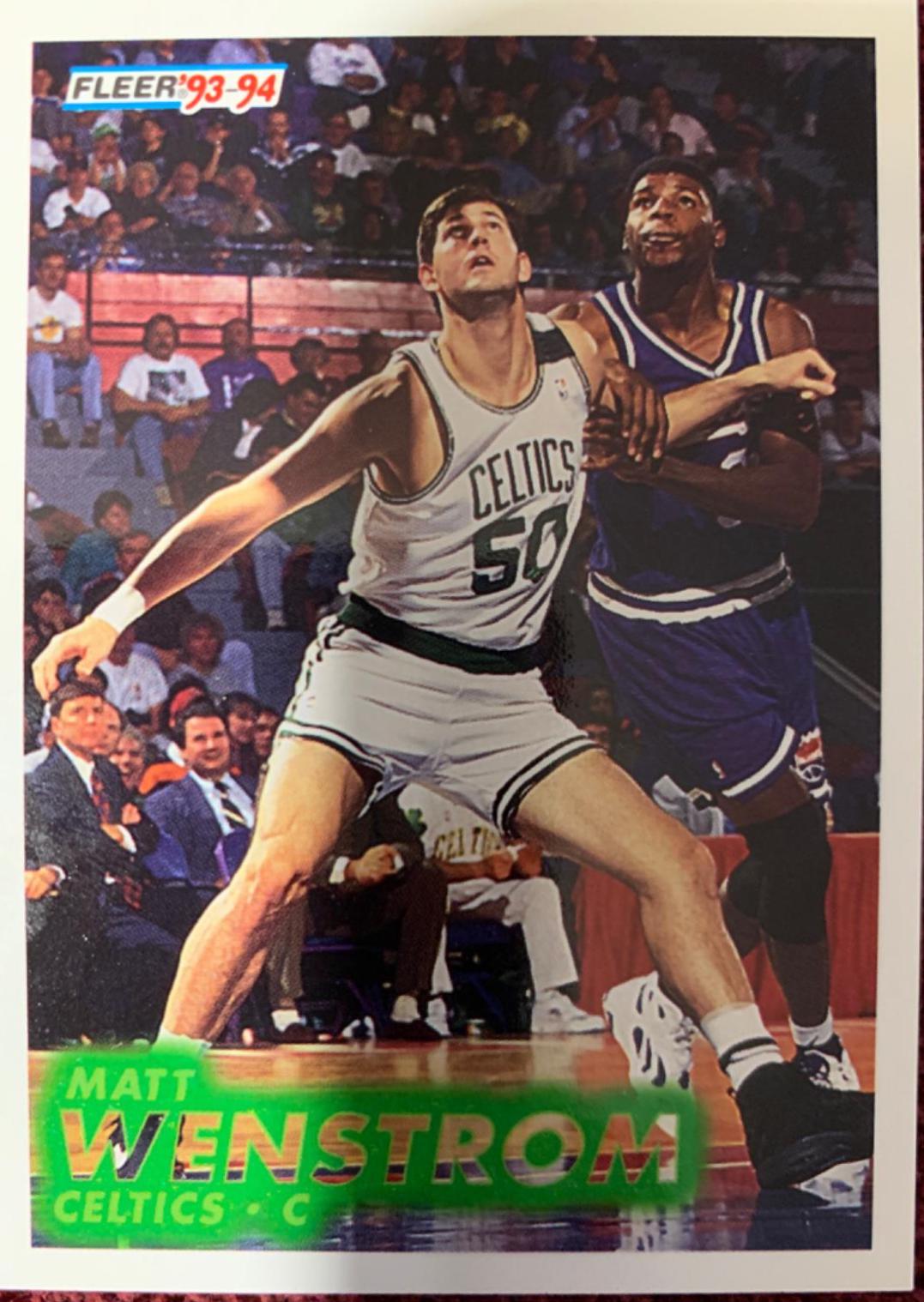 Matt Wenstrom #250 Basketball Cards 1993 Fleer