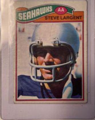 Steve Largent #177 Football Cards 1977 Topps Mexican
