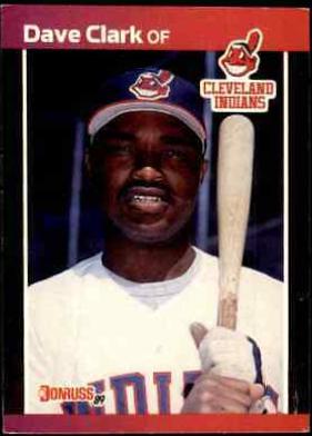 Dave Clark #585 Baseball Cards 1989 Donruss