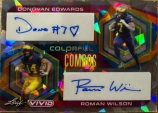Donovan Edwards, Roman Wilson