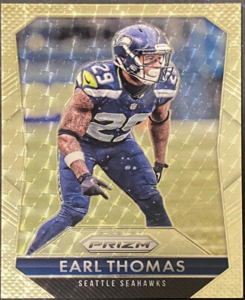 Earl Thomas [Gold Vinyl Prizm] #117