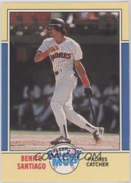 Benito Santiago #30 Baseball Cards 1988 Fleer MVP