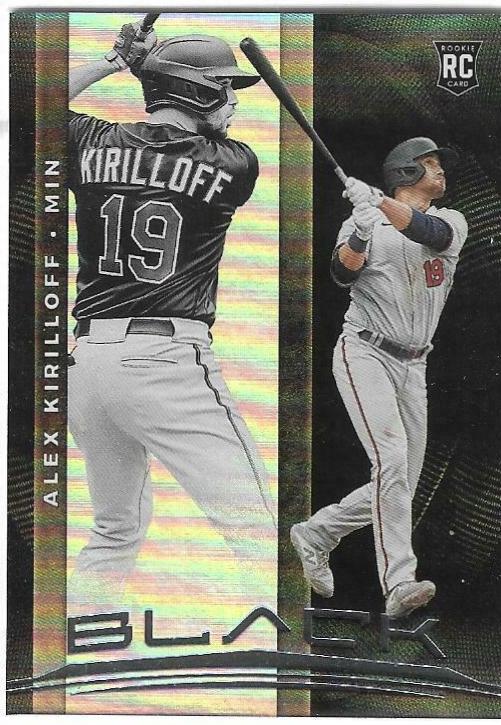Alex Kirilloff #6 Baseball Cards 2021 Panini Chronicles Black