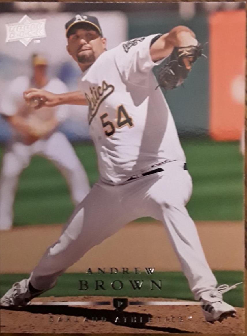 Andrew Brown #25 Baseball Cards 2008 Upper Deck