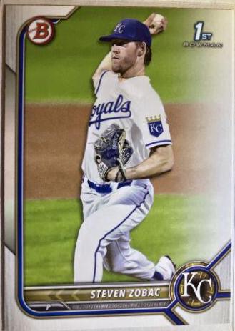 Steven Zobac #BD-101 Baseball Cards 2022 Bowman Draft