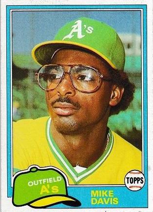 Mike Davis #364 Baseball Cards 1981 Topps