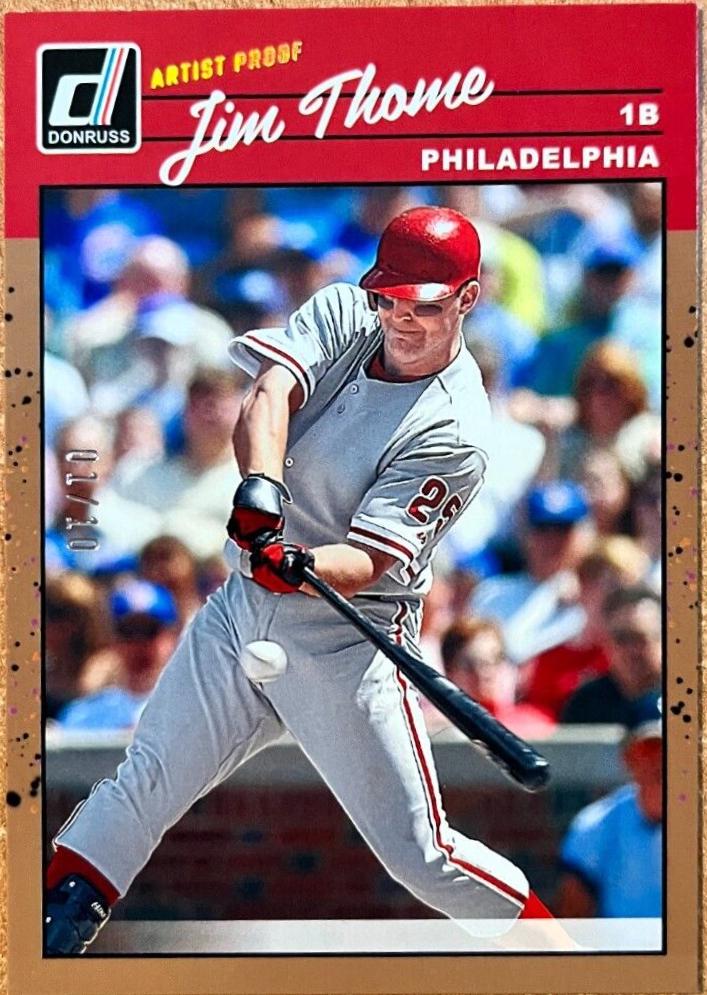 Jim Thome [Artist Proof] #289