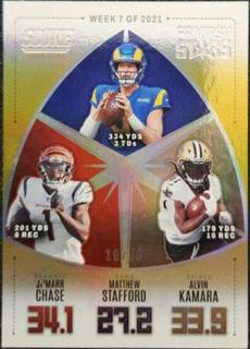 Ja'Marr Chase, Matthew Stafford, Alvin Kamara