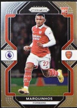 Marquinhos #166 Soccer Cards 2022 Panini Prizm Premier League