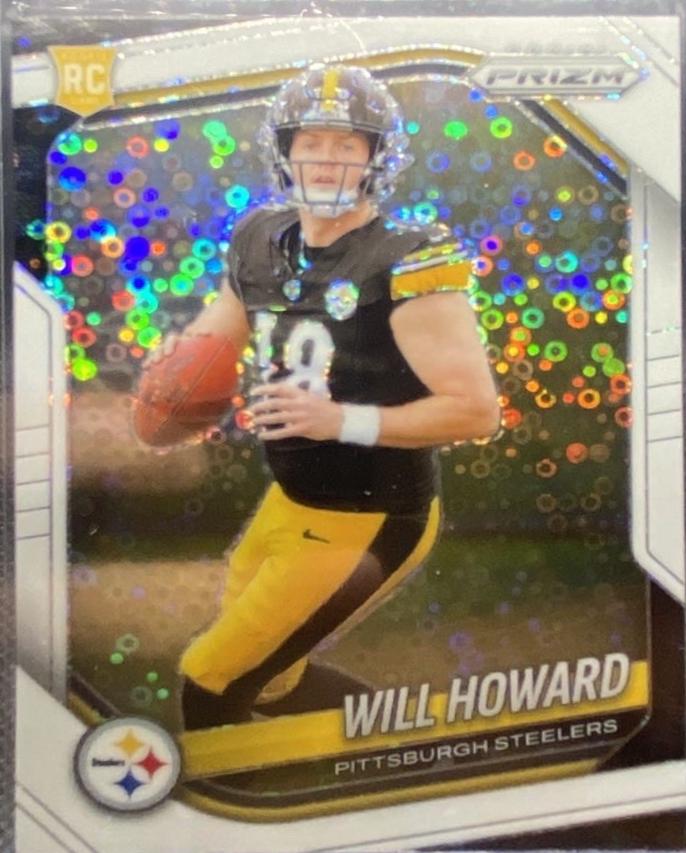 2025 Panini Prizm No Huddle Will Howard #367 card