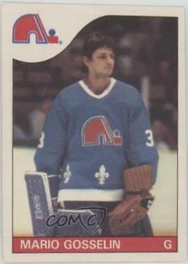 Mario Gosselin #18 Hockey Cards 1985 O-Pee-Chee