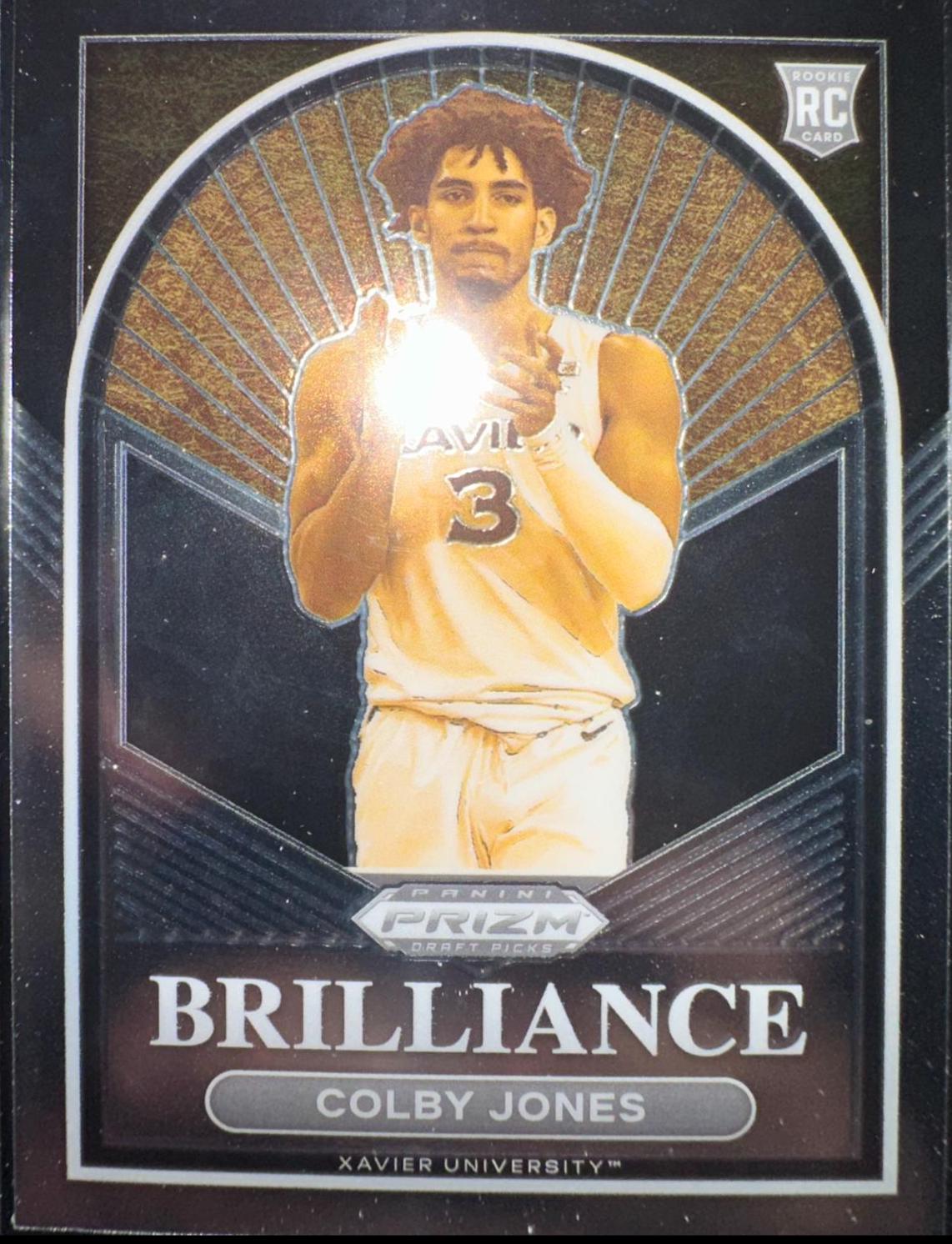 Colby Jones #6 Basketball Cards 2023 Panini Prizm Draft Picks Brilliance