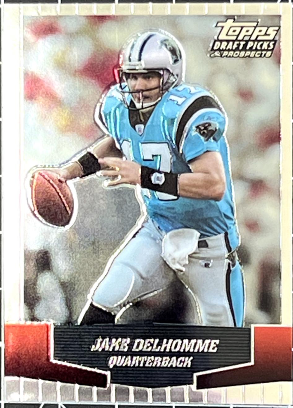 Jake Delhomme #16 Football Cards 2004 Topps Draft Picks & Prospects