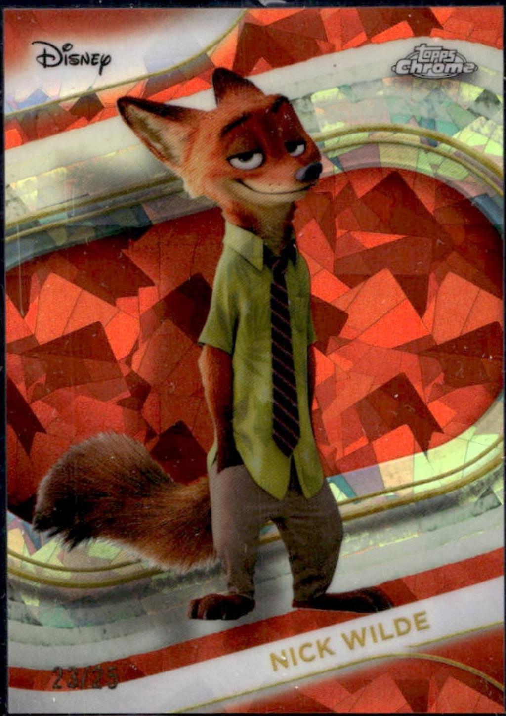 Nick Wilde [Orange Sapphire Refractor] #167