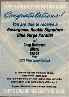 Chop Robinson