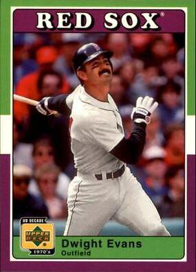 Dwight Evans #24 Baseball Cards 2001 Upper Deck Decade 1970's