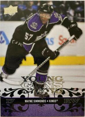 Wayne Simmonds #221 Hockey Cards 2008 Upper Deck