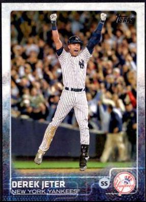 Derek Jeter #1 Baseball Cards 2015 Topps