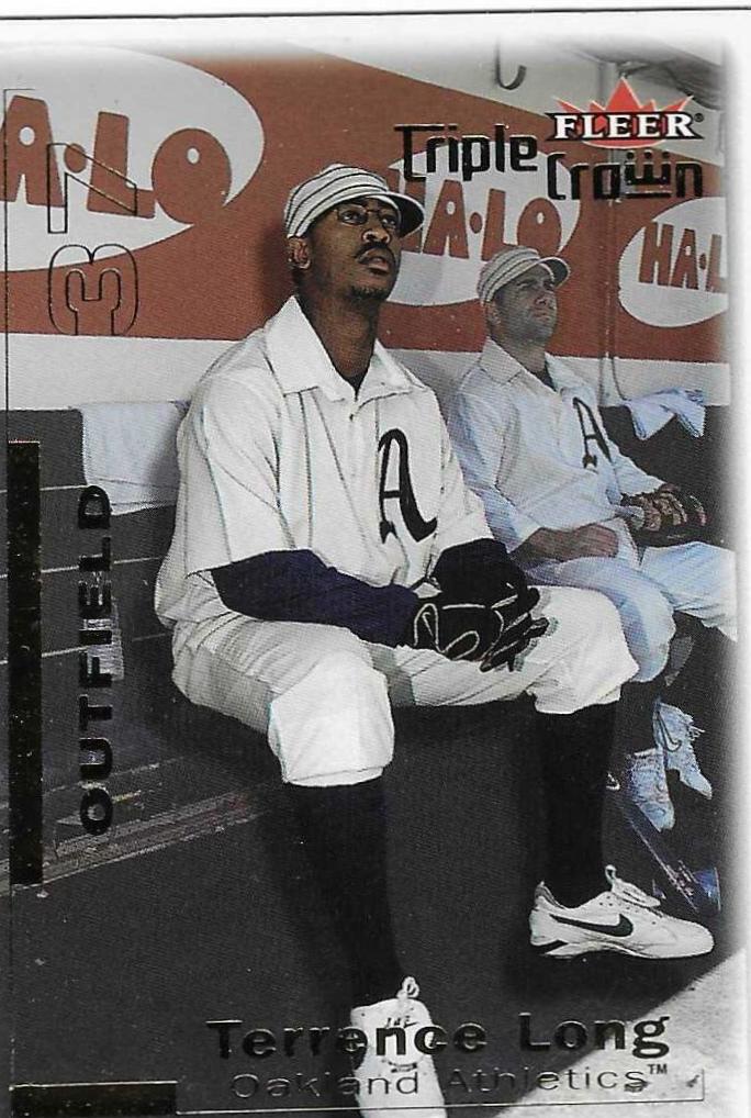 Terrence Long #115 Baseball Cards 2001 Fleer Triple Crown