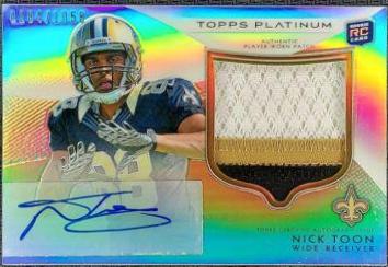 Nick Toon [Autograph Patch] #123
