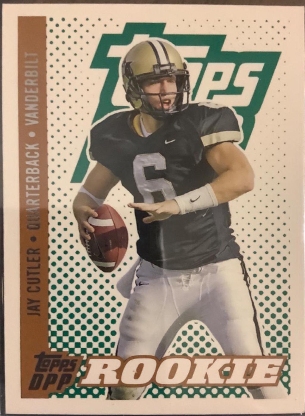 Jay Cutler #173 Football Cards 2006 Topps Draft Picks & Prospects