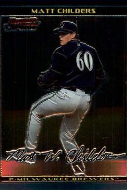 Matt Childers #235 Baseball Cards 2002 Bowman Chrome