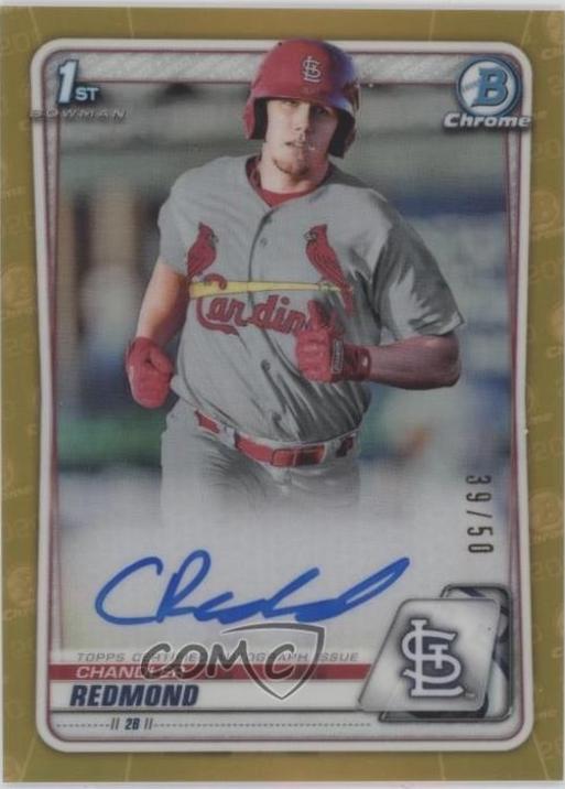 Chandler Redmond [Gold Refractor] #CPA-CR