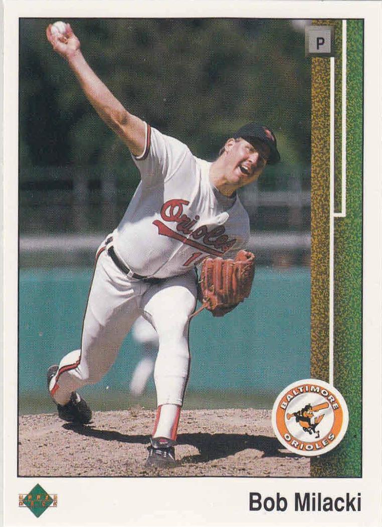 Bob Milacki #735 Baseball Cards 1989 Upper Deck