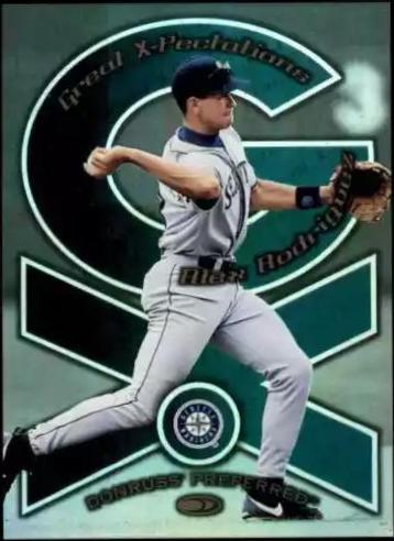 Alex Rodriguez #6 Baseball Cards 1998 Donruss Preferred Great XPectations