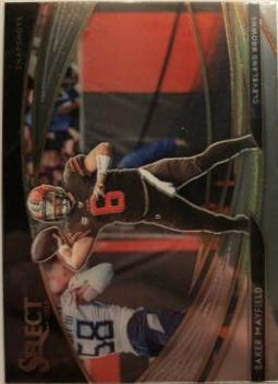Baker Mayfield #9 Football Cards 2019 Panini Select Snapshots