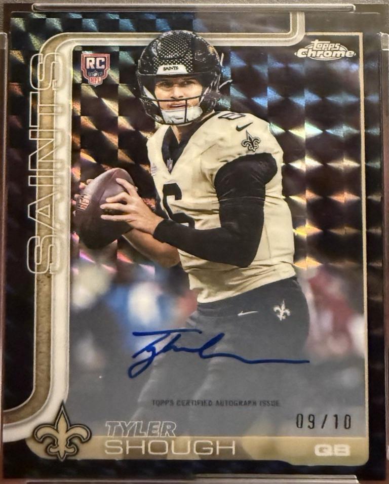 Tyler Shough [Black Geometric Refractor] #RA-TYS